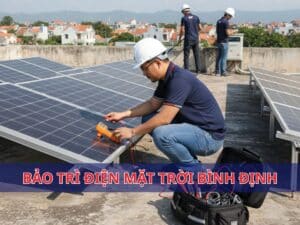 Bảo trì điện mặt trời Bình Định