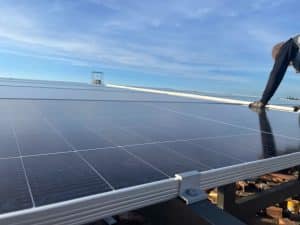 Lắp điện mặt trời lưu trữ 5.5kwp nhà anh Kim